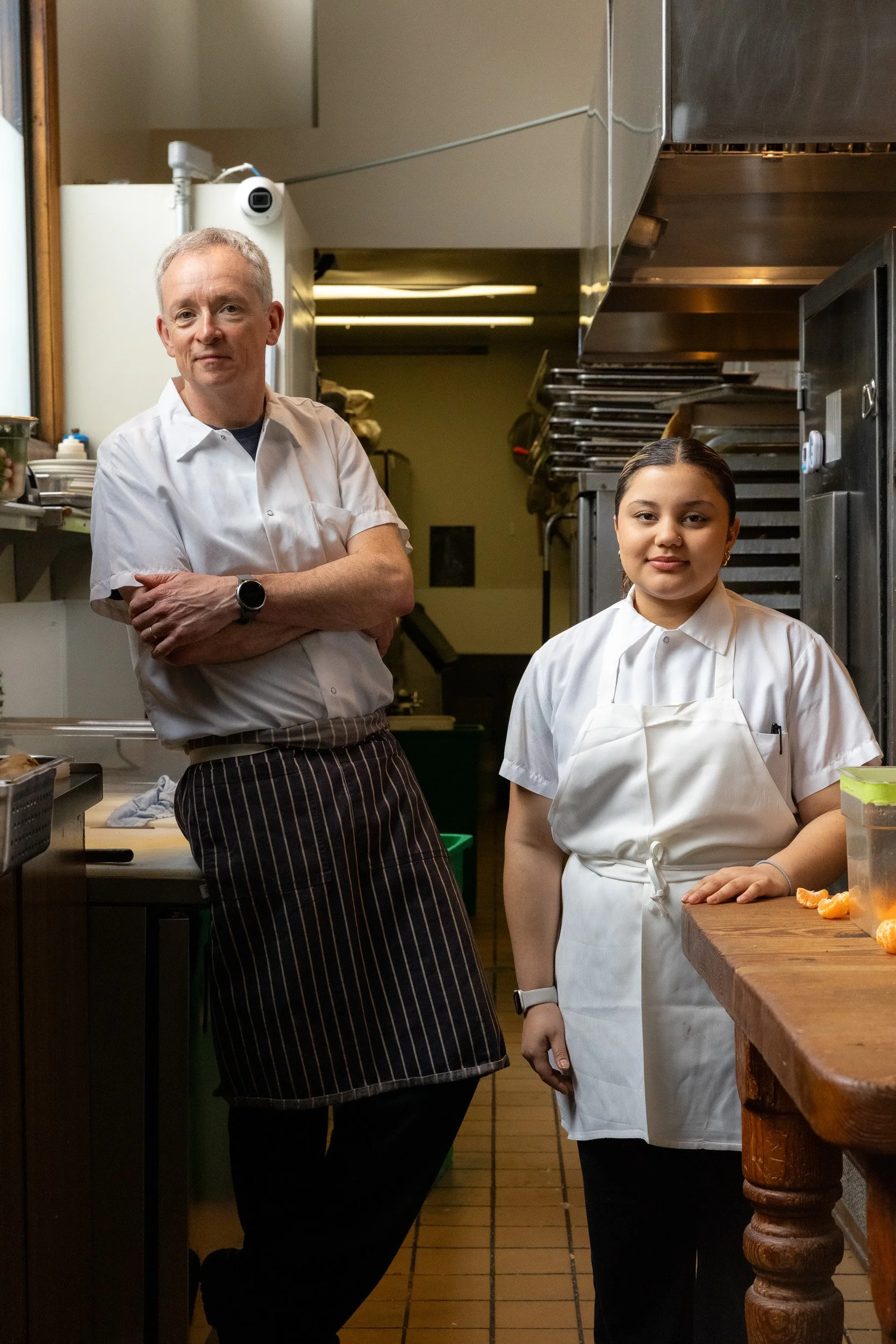 Sprouts Chef Training two chefs