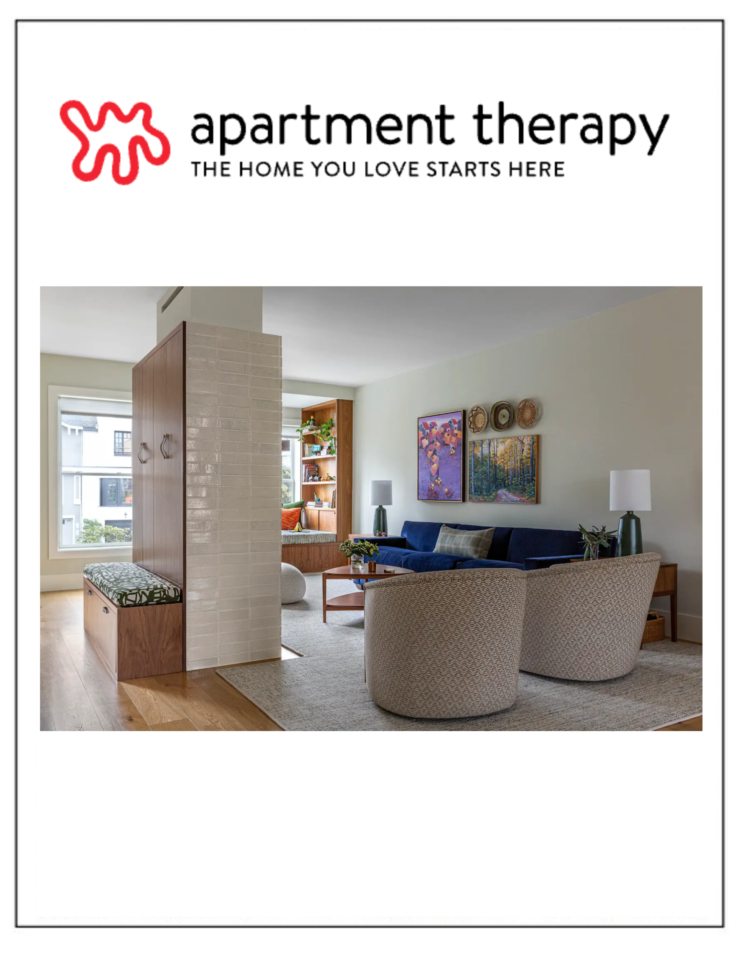Apartment Therapy Press Feature