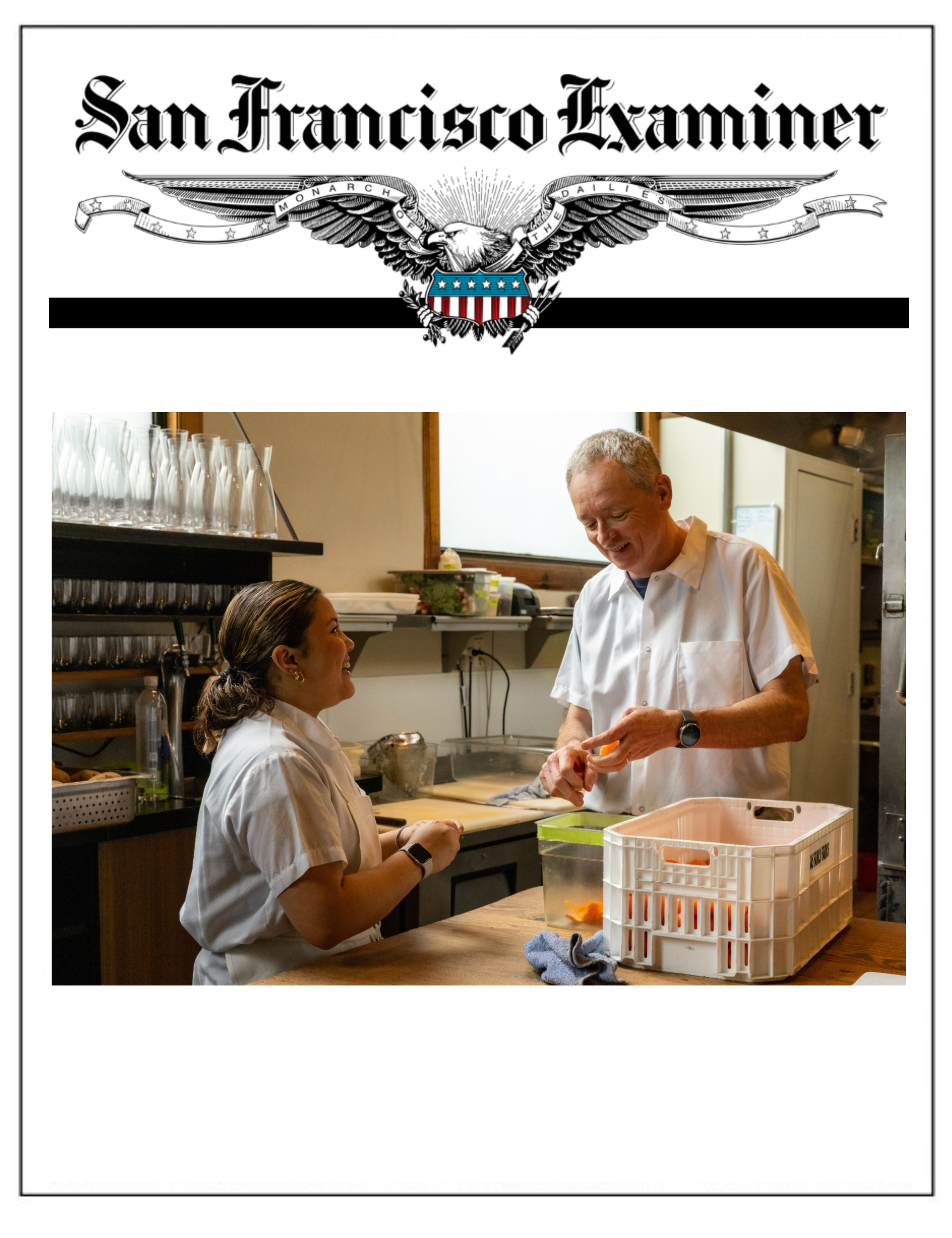 San Francisco Examiner Feature