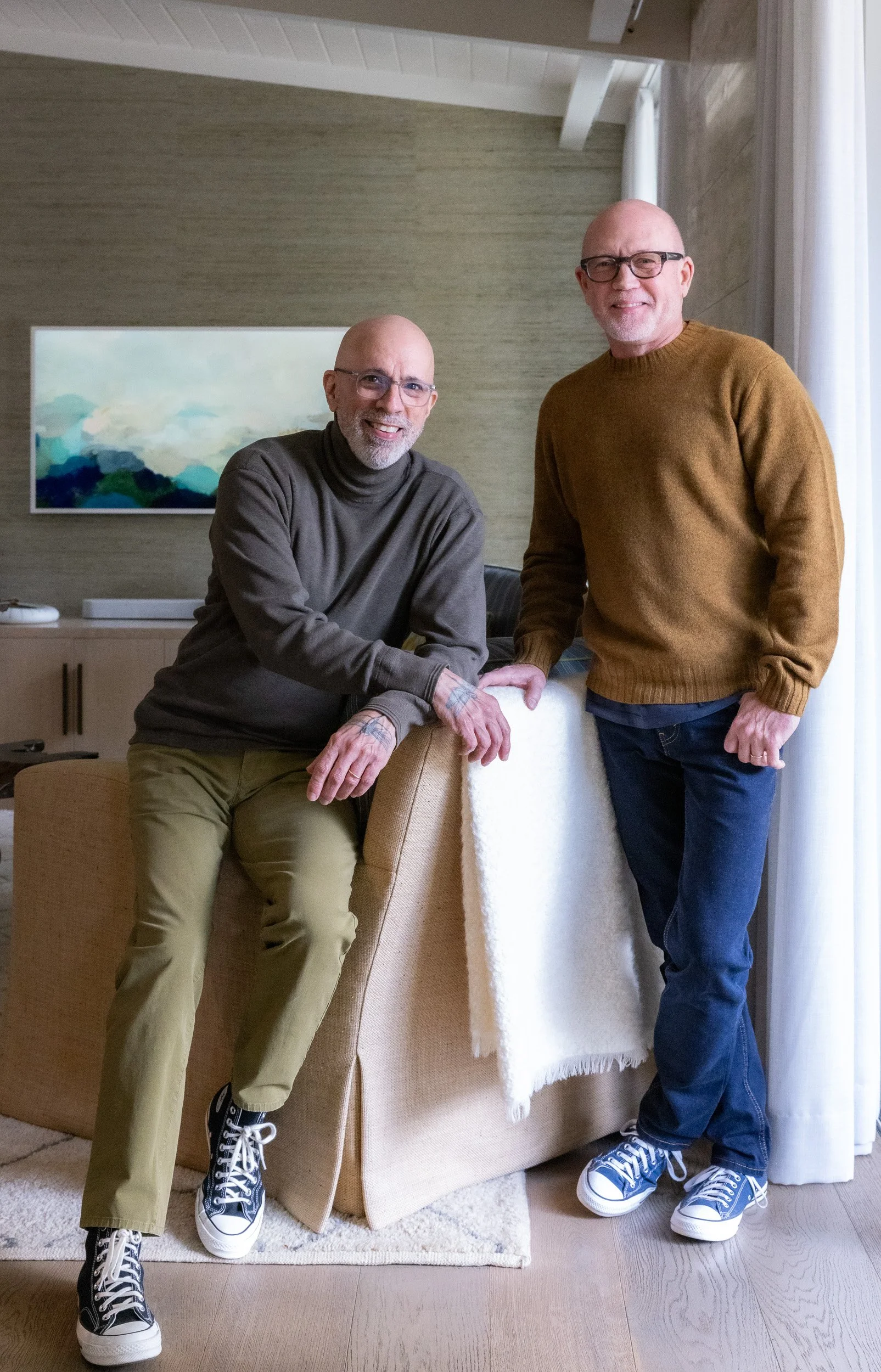 Corey Caballero + Randy Bancroft of Bancroft + Caballero Design Studio, San Rafael, CA