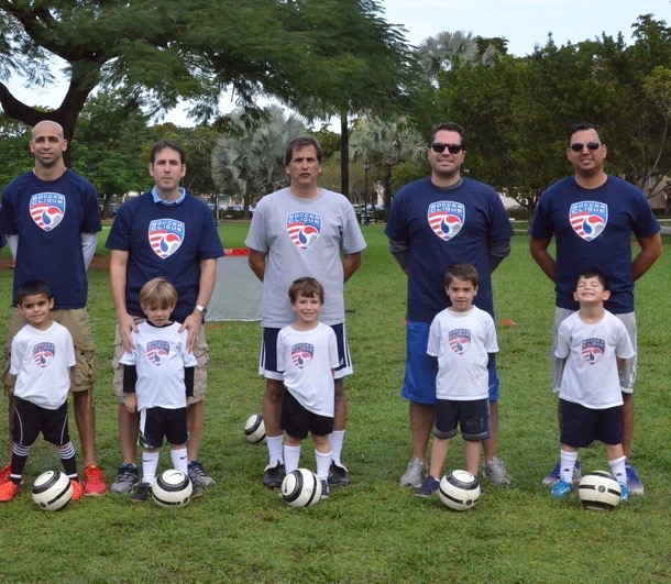 Coral Gables T4 Soccer Clique | Dads and Players