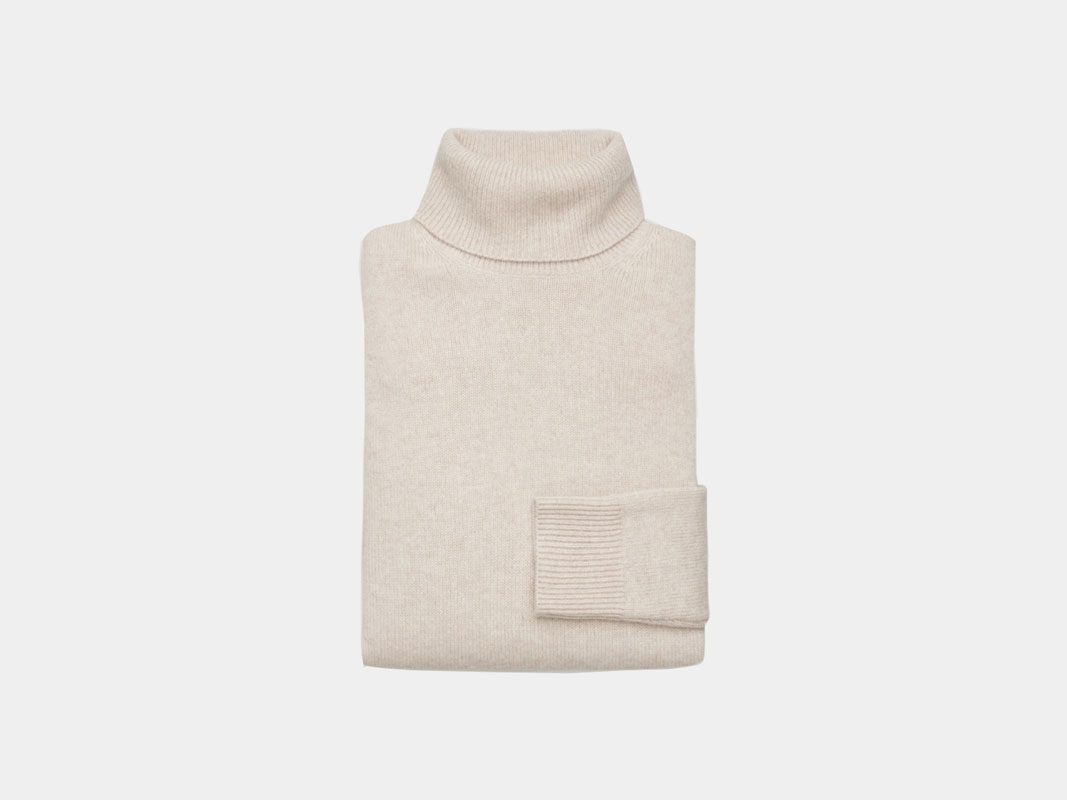COS High-Neck Cashmere Jumper