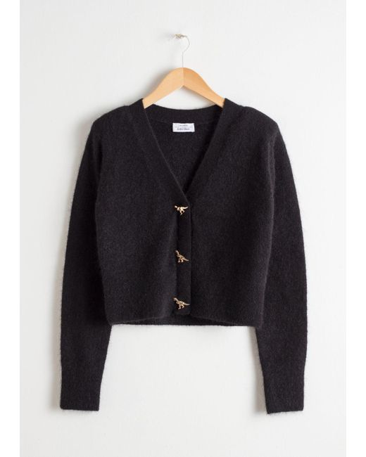 & Other Stories Dinosaur Cardigan | In Store Only