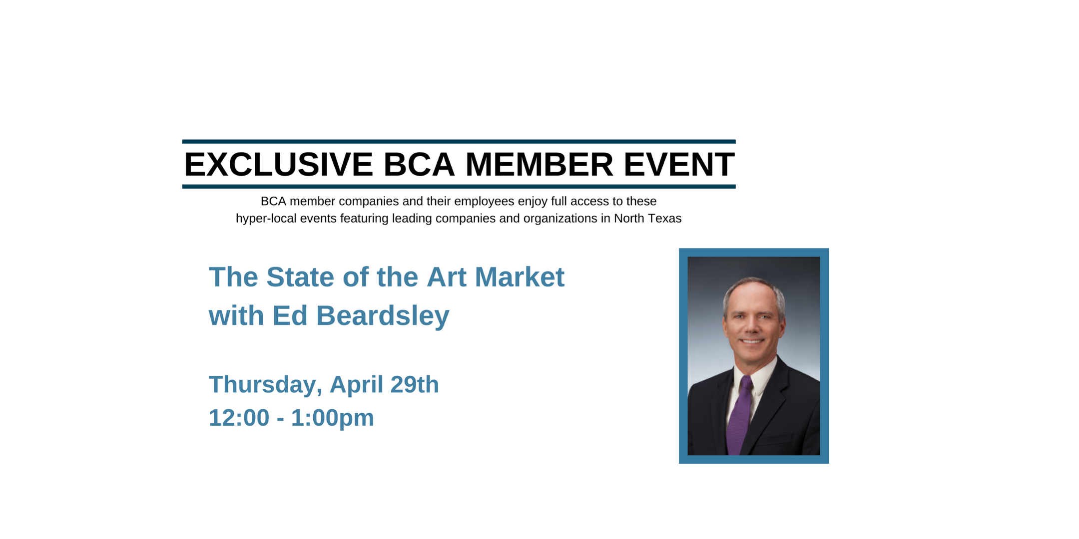Member Event - The State of the Art Market with Ed Beardsley (Heritage Auctions)