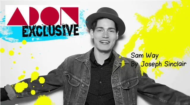 ADON Video Exclusive: Top Model Sam Way interview for ADON Magazine By Joseph Sinclair 