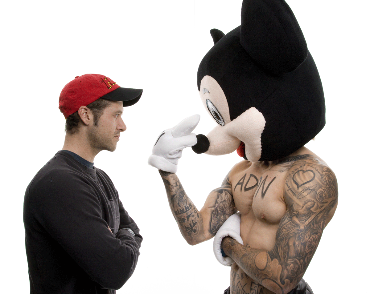 Big Boss Mickey Mouse & Editor Roy Fire – ADON one year anniversary issue in the making