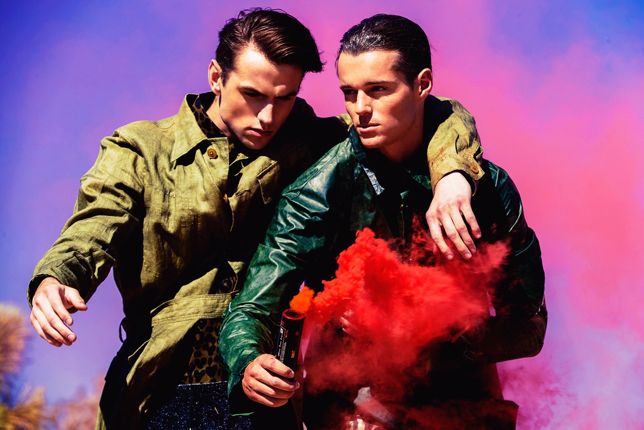 Adon Exclusive: Models Kyle Syrine & Jonathan Keith By Joe Simpson
