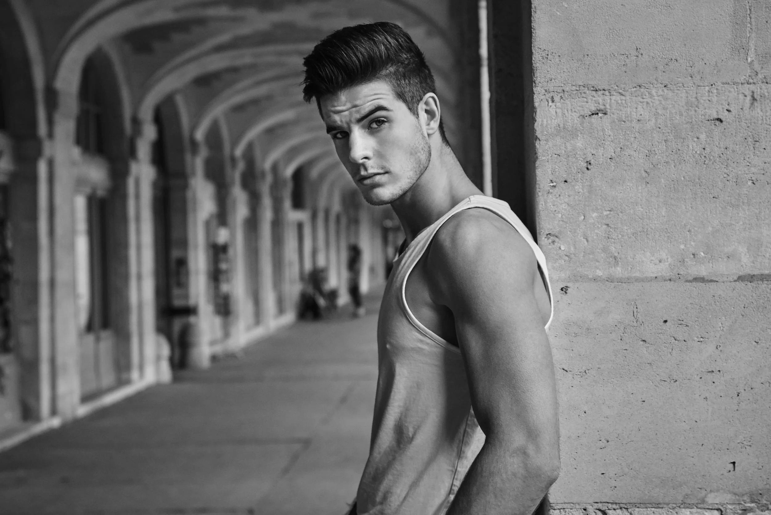Adon Exclusive: Model Baptiste Perret By Maria Petit — Adon | Men's ...