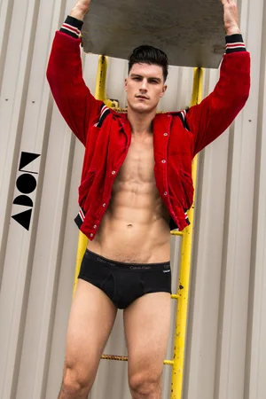 Adon Exclusive: Model Jesse Cronk By Michael Porter — Adon Men's