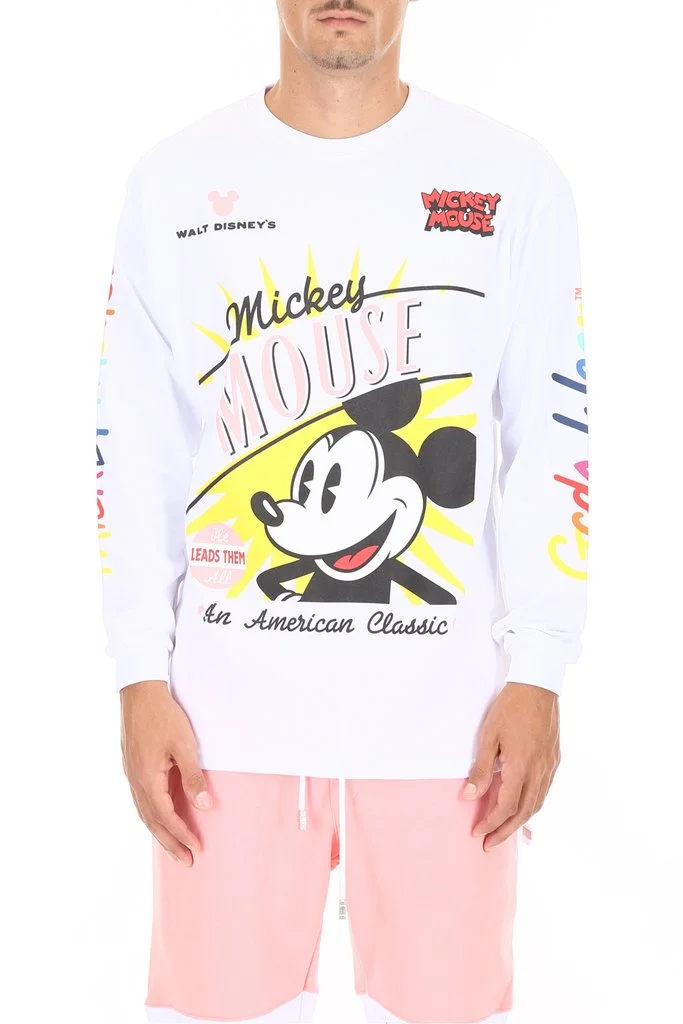 Lacoste Lacoste Disney Collaboration Mickey Face Sweater $195