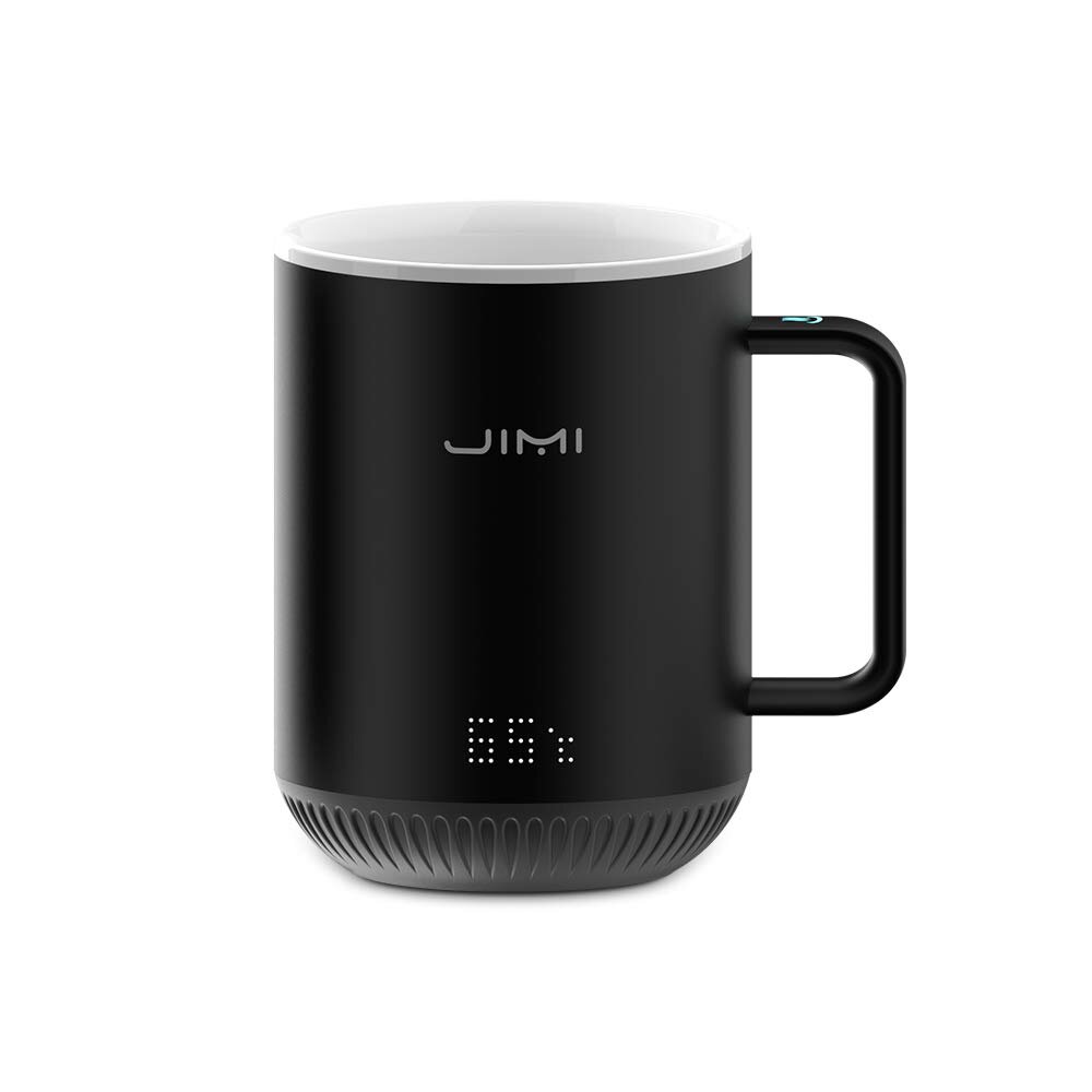 Smartshow Smart Temperature Control Ceramic Mug,Warmer for Home/Office/Coffee/Tea/Milk/Juice,Best Gift Idea,Remote Interaction,Touch Tech&LED