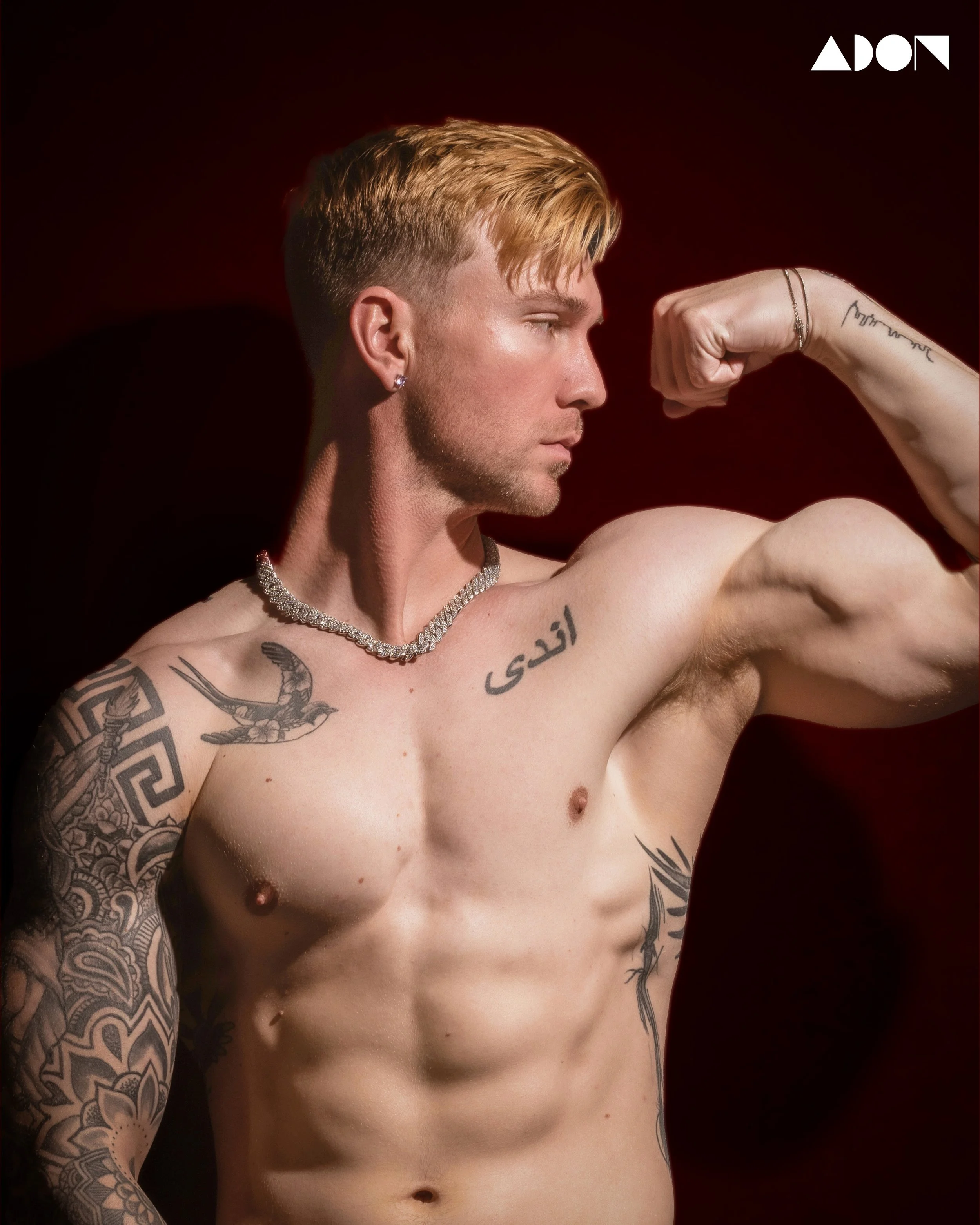 Benjamin Veronis Ricky Adon Exclusive: Model Kyle Borders By Benjamin Veronis — Adon | Men's ...