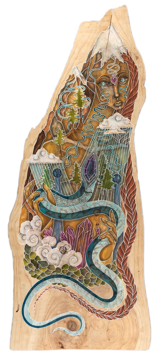 Lady of the Cascade Mountains