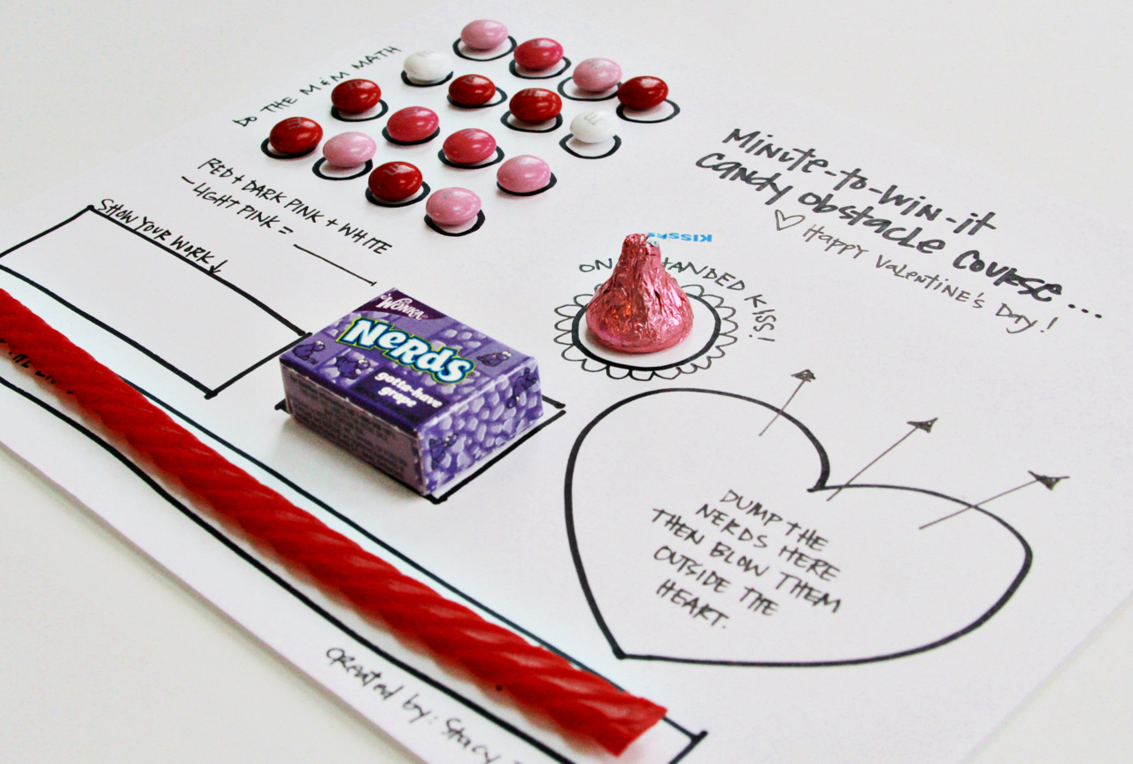 Minute to Win It Valentine Style