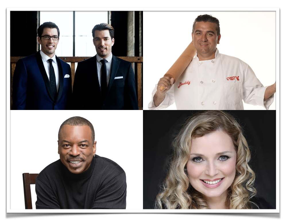 What do The Property Brothers, Buddy "Cake Boss" Valastro, LeVar Burton and CeCe Moore have in common? They are ALL speaking at this year's RootsTech event. 