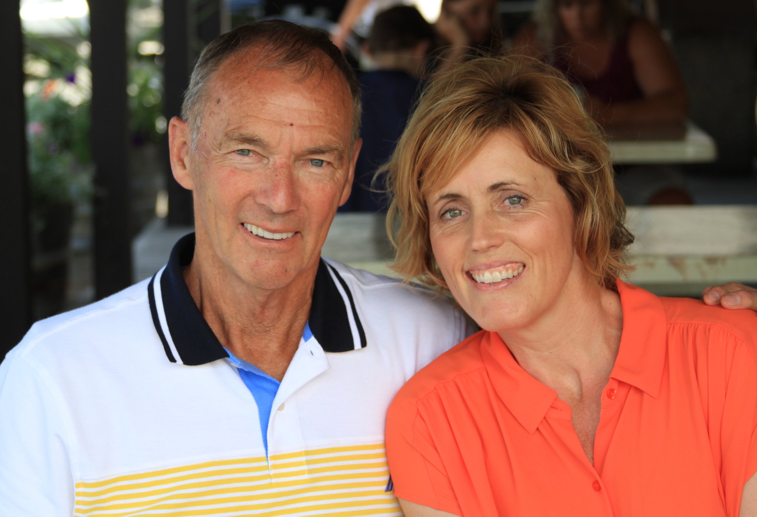 I think this is my MOST favorite photo of Dad and me. It was taken at a family reunion in 2013. 
