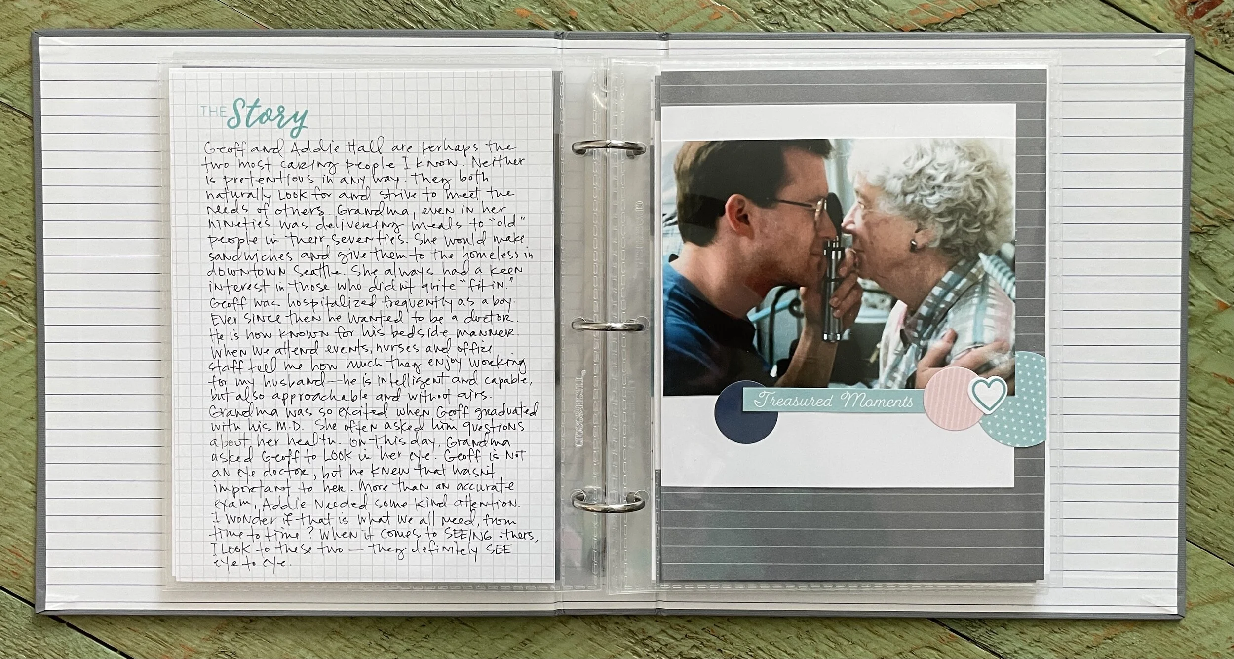 One entry in my Stories I Love, Vol. 1  (click to enlarge)