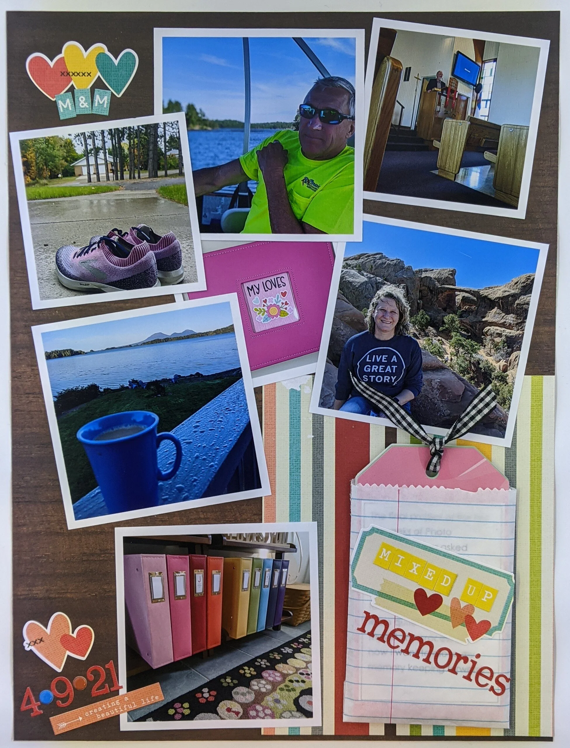 Ann’s M&amp;M challenge page.