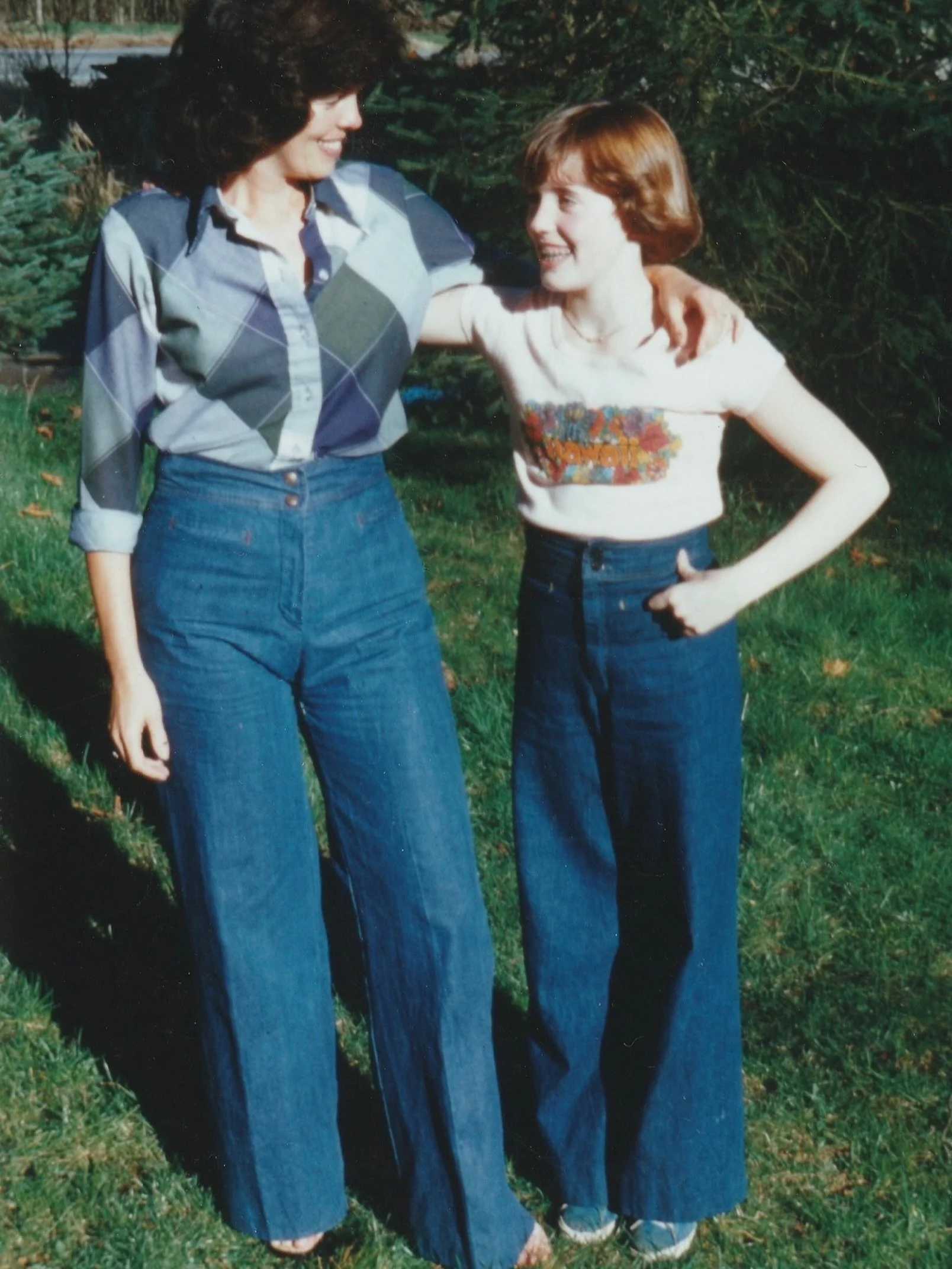 Just look at this gorgeous 1977 mother of mine? She was my BEST friend, my confidant, my cheerleader. I was always proud to be Connie's daughter. To me, she could do anything and everything (dance, decorate, bake, teach, talk to people) and she had g