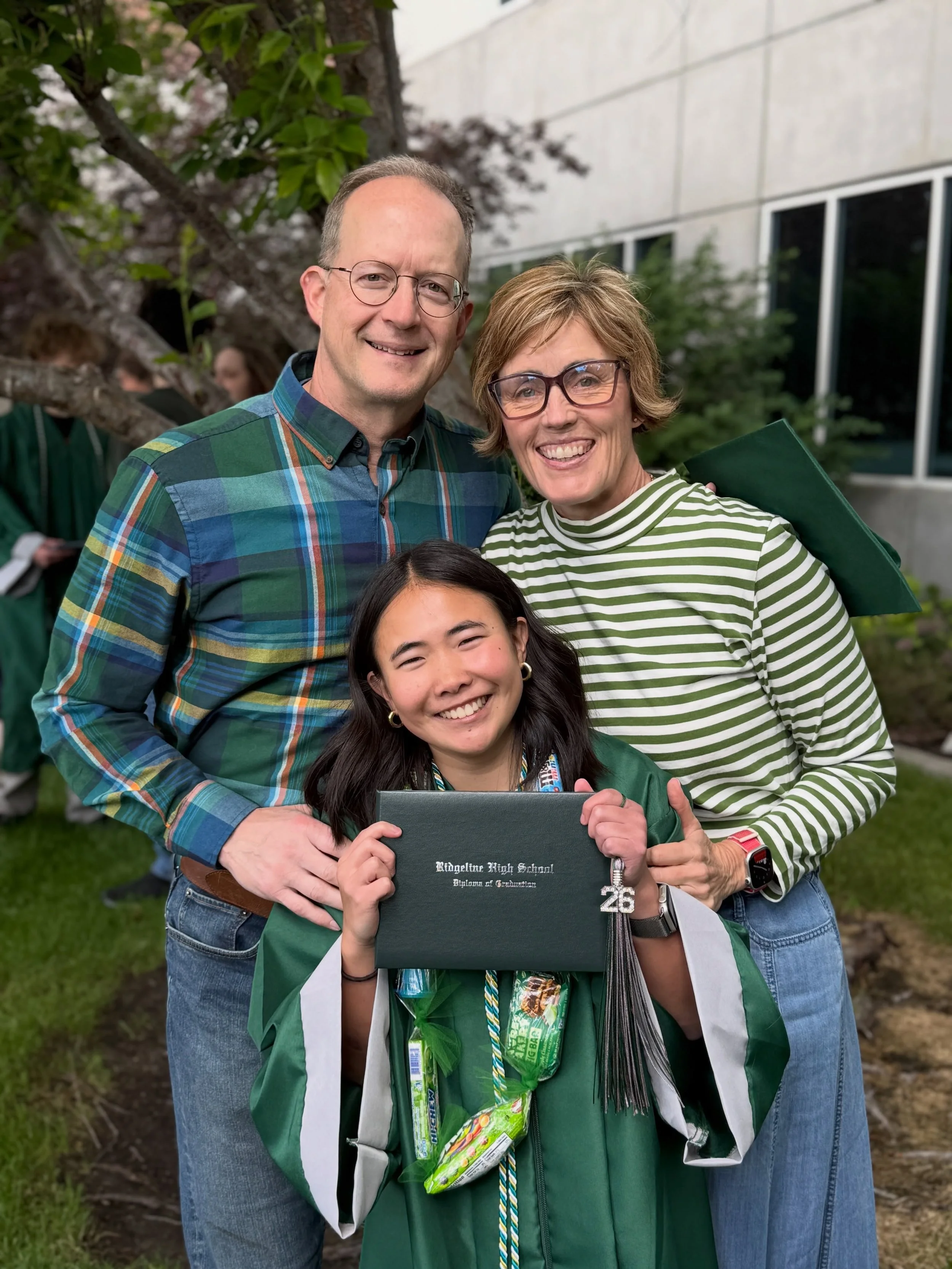 Yikes! LAST DAY of summer?! ☀️
I'm already falling short of my post-a-day September goal, but I'm ALL in for a BIG rundown post/summer dump of highlights, (some of which I hope to return to with more story) 

On June 6 Addie graduated from Ridgeline 