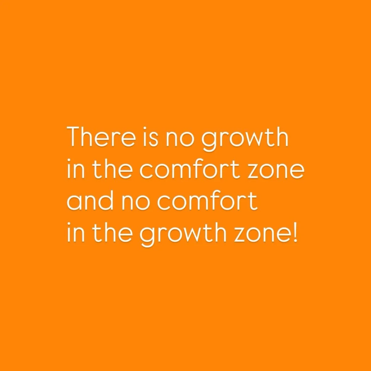 First of all, I love this quote 🧡 The origin for me is our neighbor, Derek, who routinely does incredibly uncomfortable and challenging things like riding his bike 70 miles to "wind down" at the end of the day. He shared these words with a
