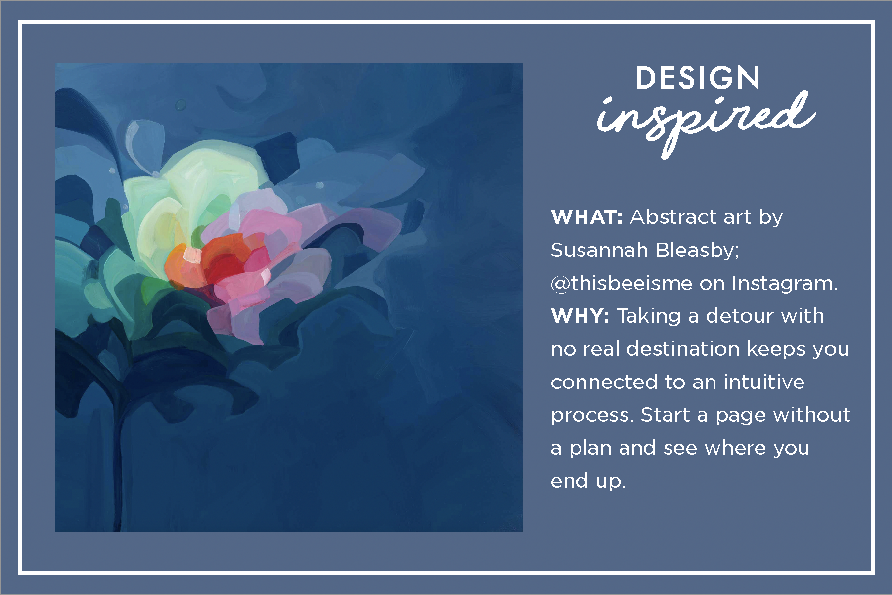 November Design Inspired card