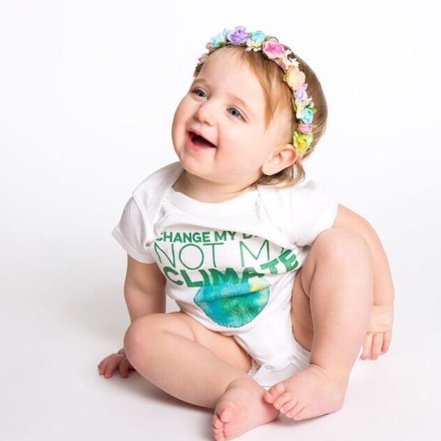 Flower crowns aren't just for the #coachella bound. It's #earthweek and time to #changeclimatechange 🌎#borntobetees