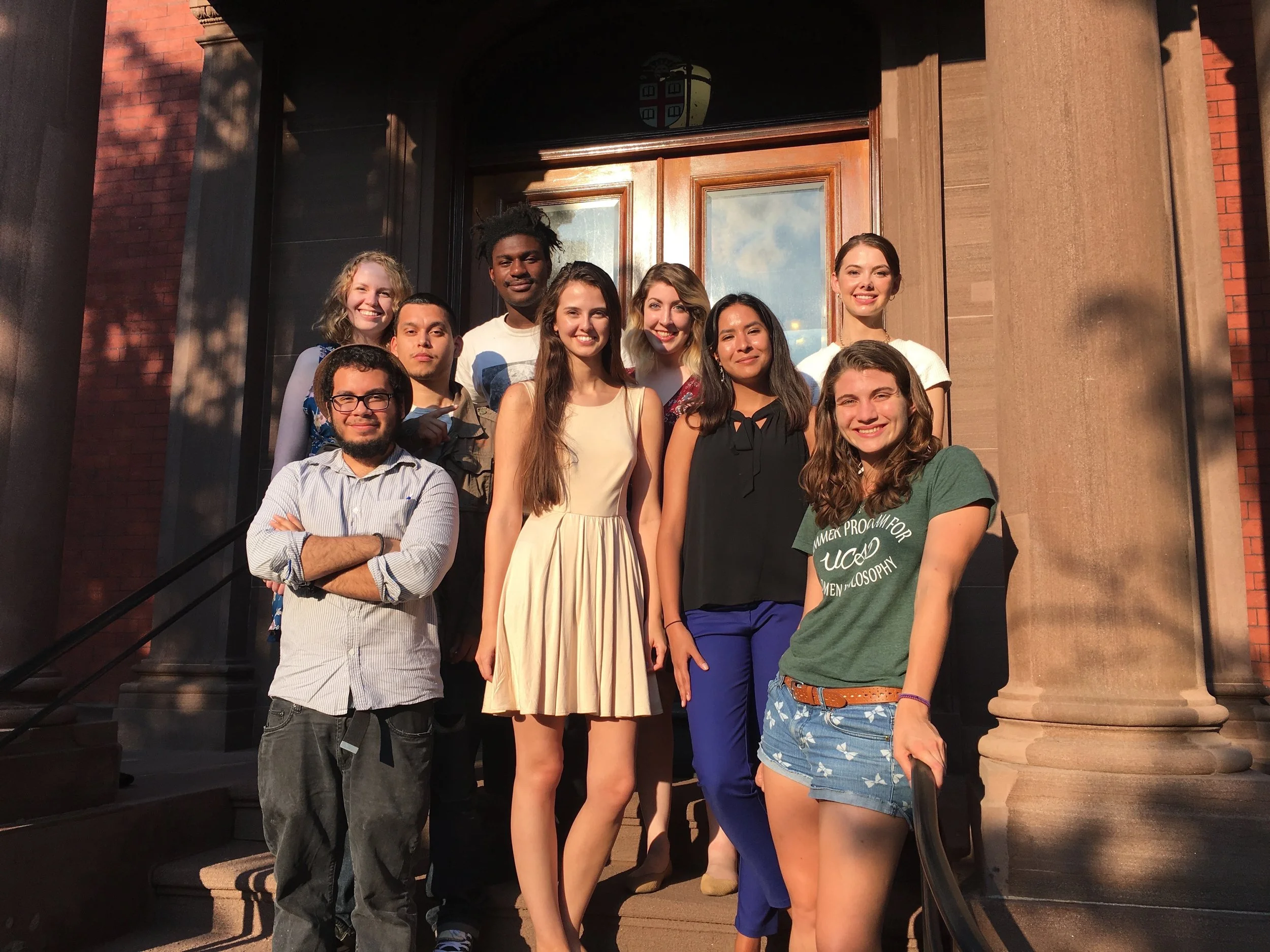 Top row, left to right: Michaela Garneau, Earvin Chavez, Mahmoud Jalloh, Crystal Hernandez, Anna Bates. Bottom row, left to right: Jean Amaya, Lucy Petroucheva, Aurora Llamas, Ariana Peruzzi.