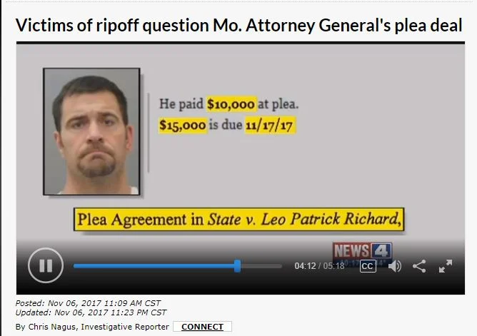 MISSOURI ATTORNEY GENERAL GOES SOFT ON ALL SEASON'S CONTRACTING