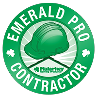 Malarkey Certified Contracor Our Emerald Pro Warranty is available exclusively through Malarkey’s Residential Contractor Program, and offers customers an enhanced roofing system warranty supported by quality Malarkey products. An eligible Certified Roofing System (CRS) consists entirely of Malarkey products (see Table 1 listed in the warranty for a complete shingle list) and is constructed by our valued Certified Contractors using our latest published installation instructions.