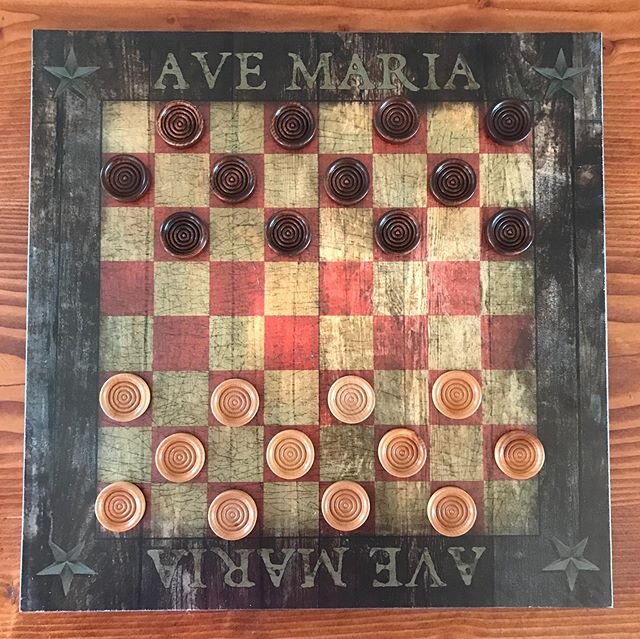 Play a game of checkers on one of our personalized boards! #checkers #checkerboards #personalizedgifts #personalized #custom #customgifts #unique #woodsigns #makeityourown #homedecor #homeinspiration #paintthetown #pttsigns