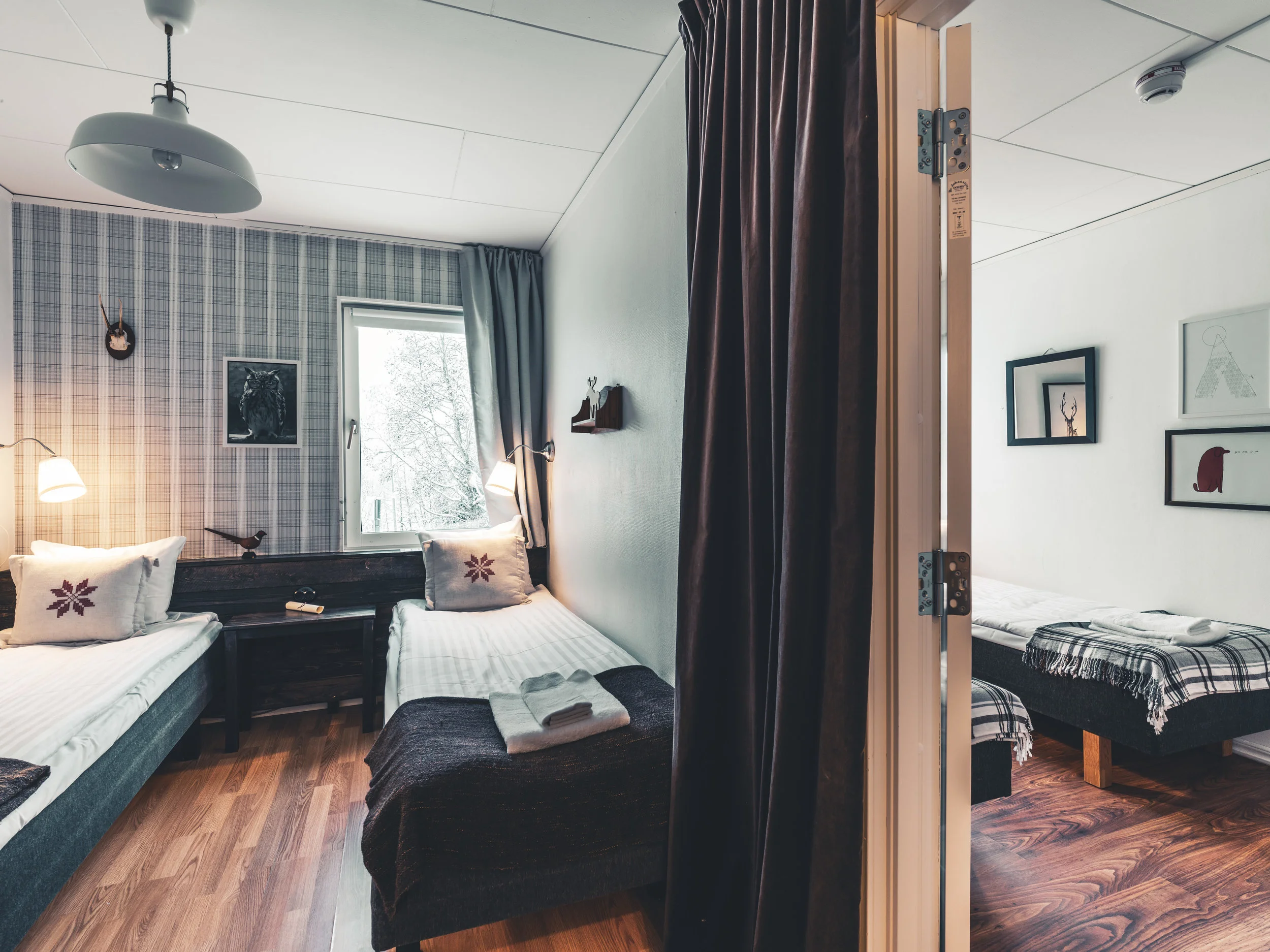 The quadruple room