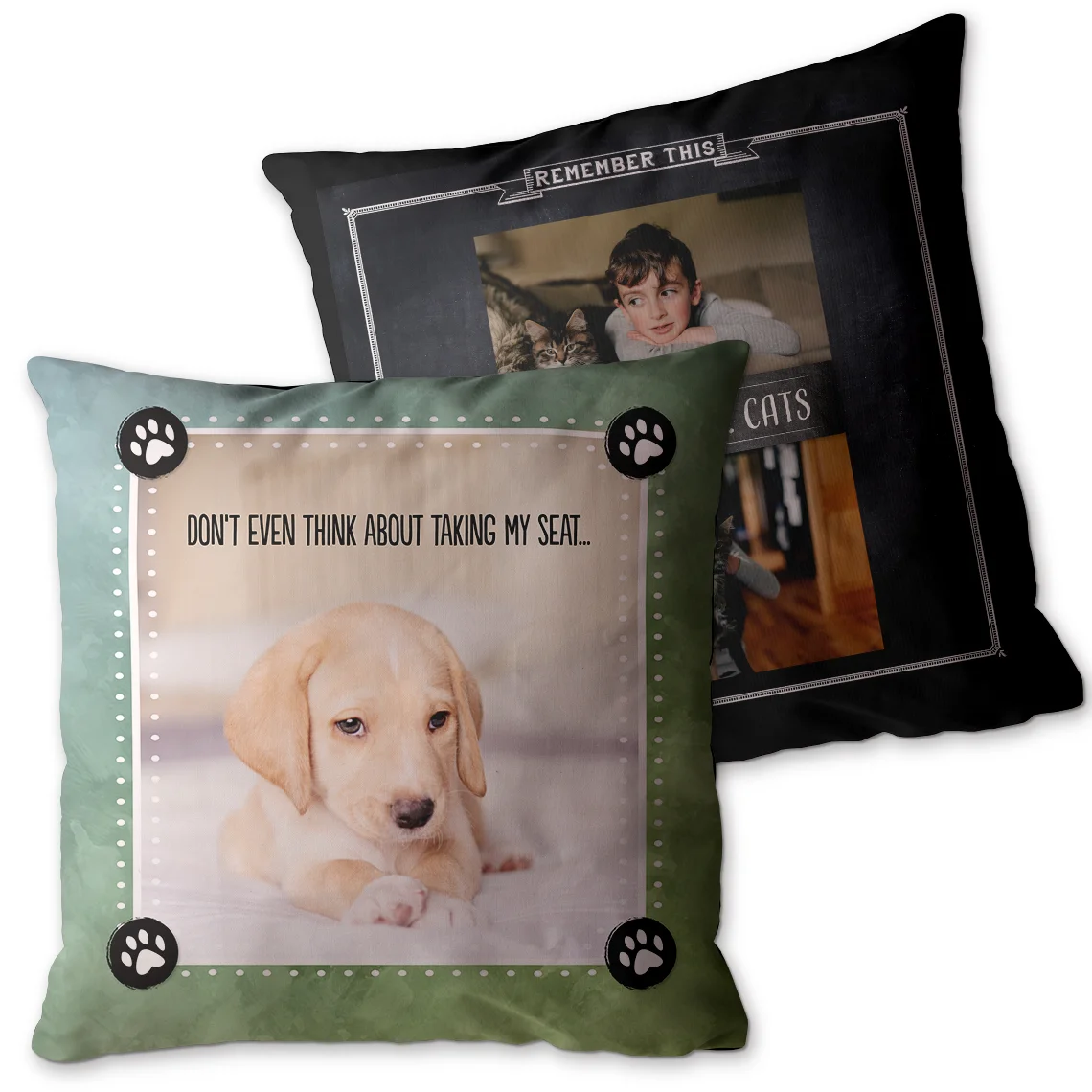 Custom pet pillows from Snapfish.com