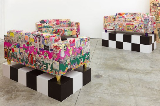 R ob Pruitt Marks the Passage of Time at His New Solo Show ARCHITECTURAL DIGEST | SEPTEMBER 16, 2014