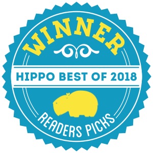 2018 Hippo Press Winner Best Salon - 5 Diamond Salon 2018 Best Stylist - Samantha Courtois 2018 Best Barber - Jason Drapeau 2018 Best Shampoo - Amanda Skiff
