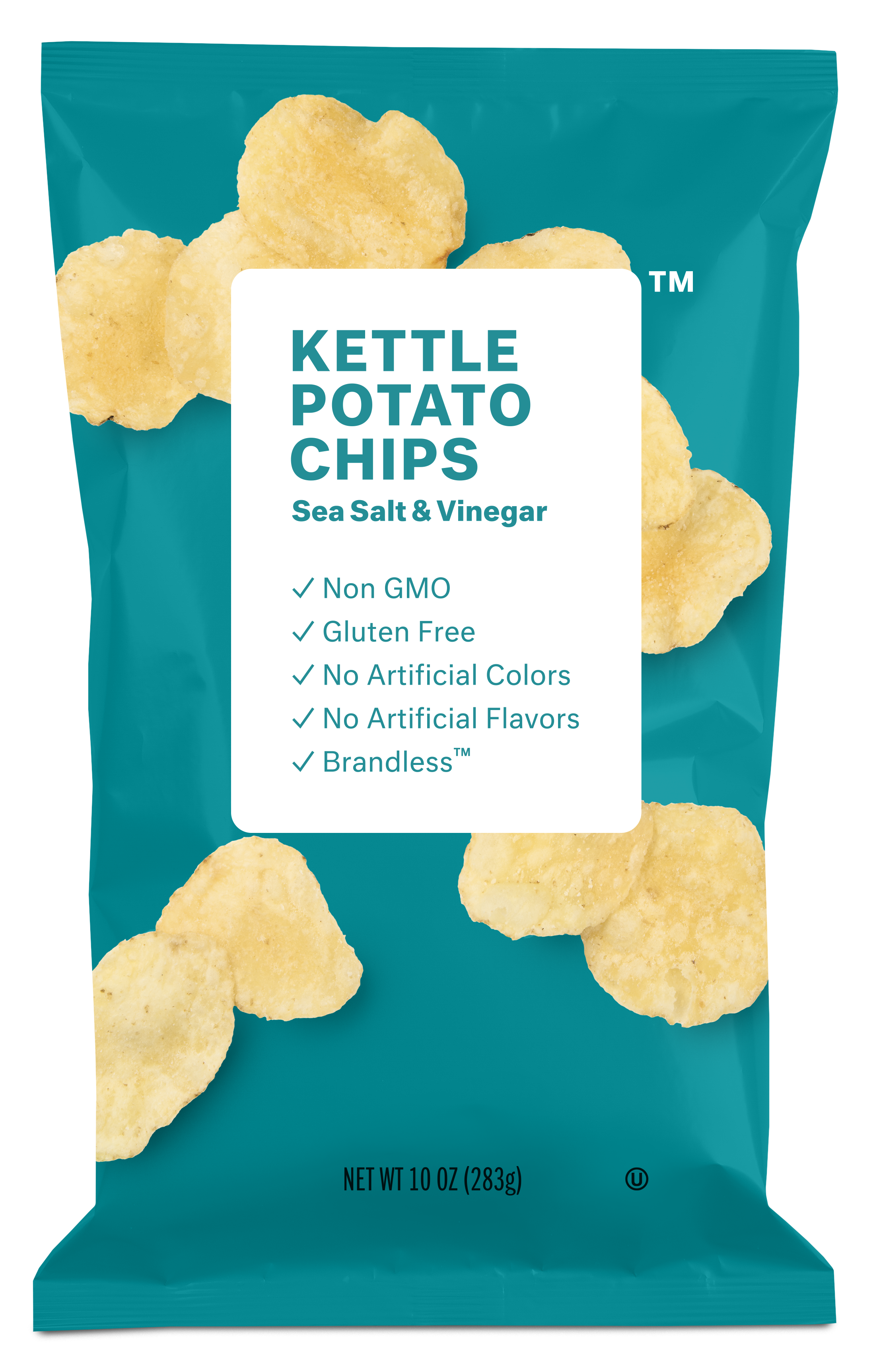 Brandless Kettle Potato Chips: Sea Salt & Vinegar