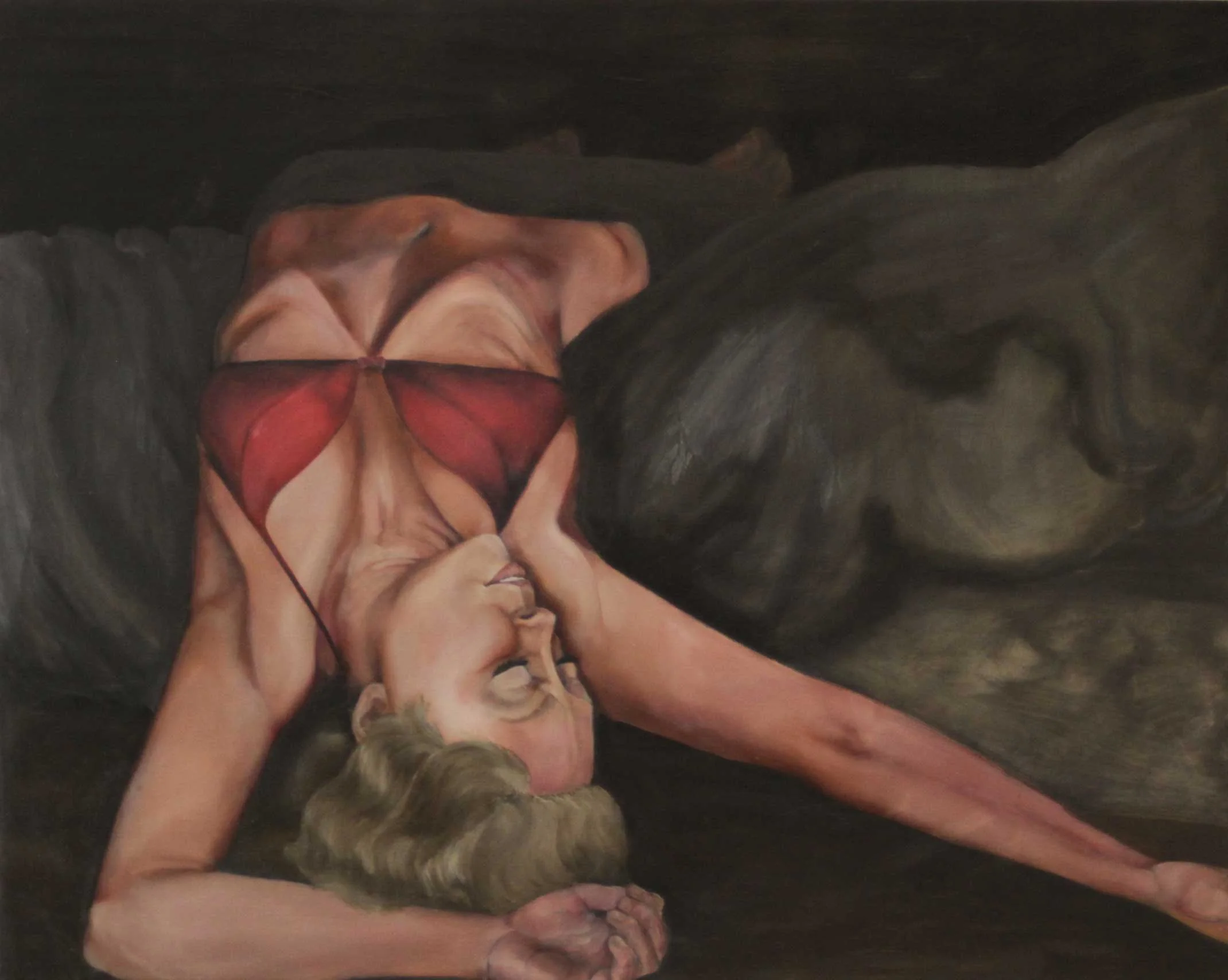 Party Girl, 24"x30," oil on canvas
