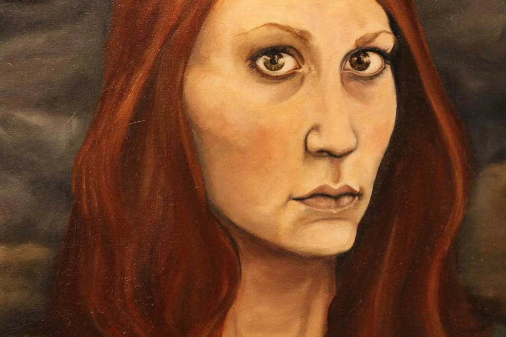 Autorretrato, detail