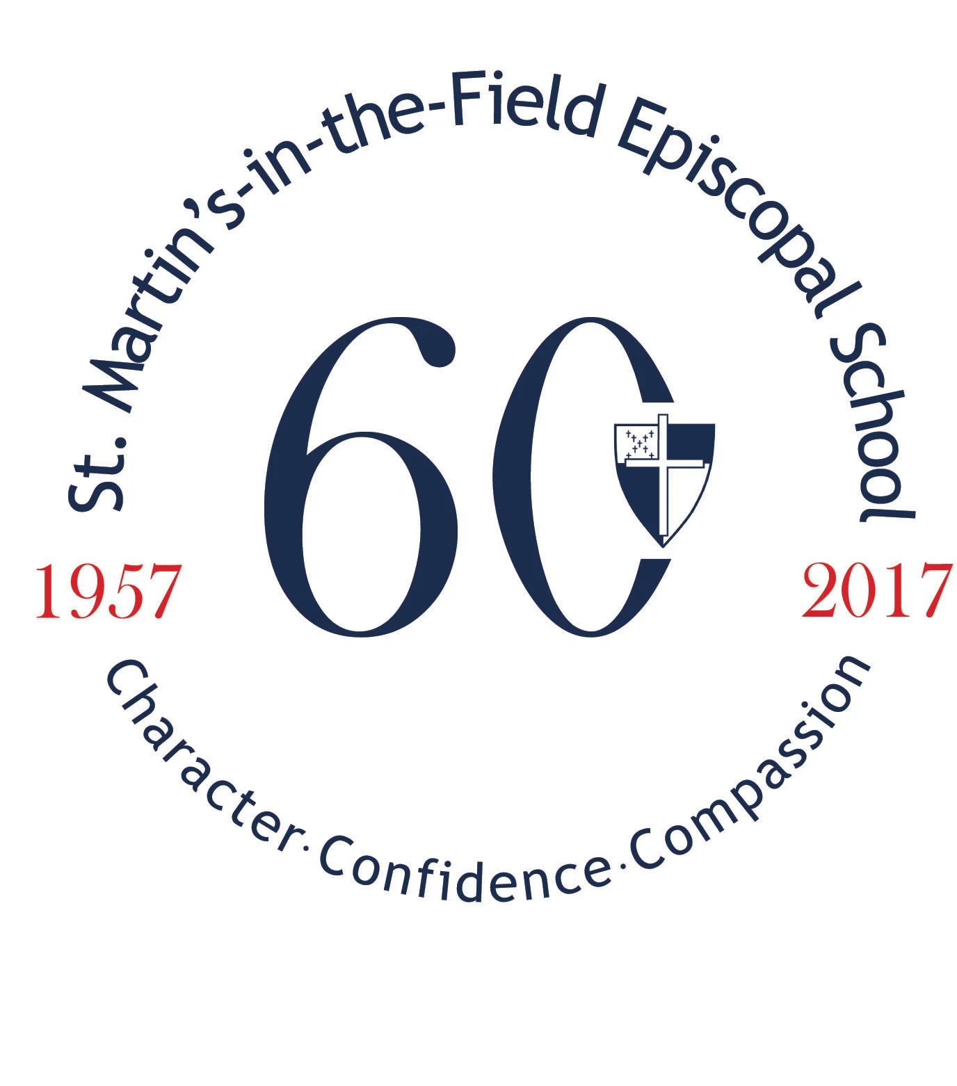 St. Martin's-in-the-Field-Episcopal School Anniversary Logo (Copy)