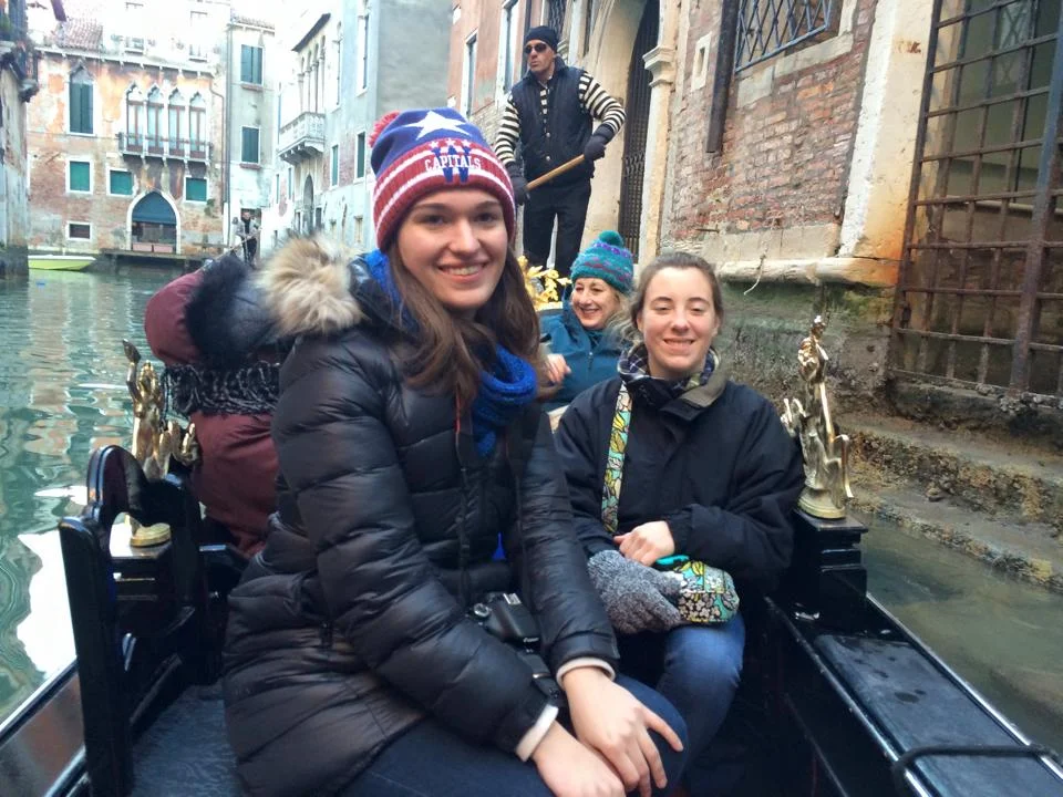 Venice, Italy on New Year's Day in 2015 (don't ask us how the night before went, lol)