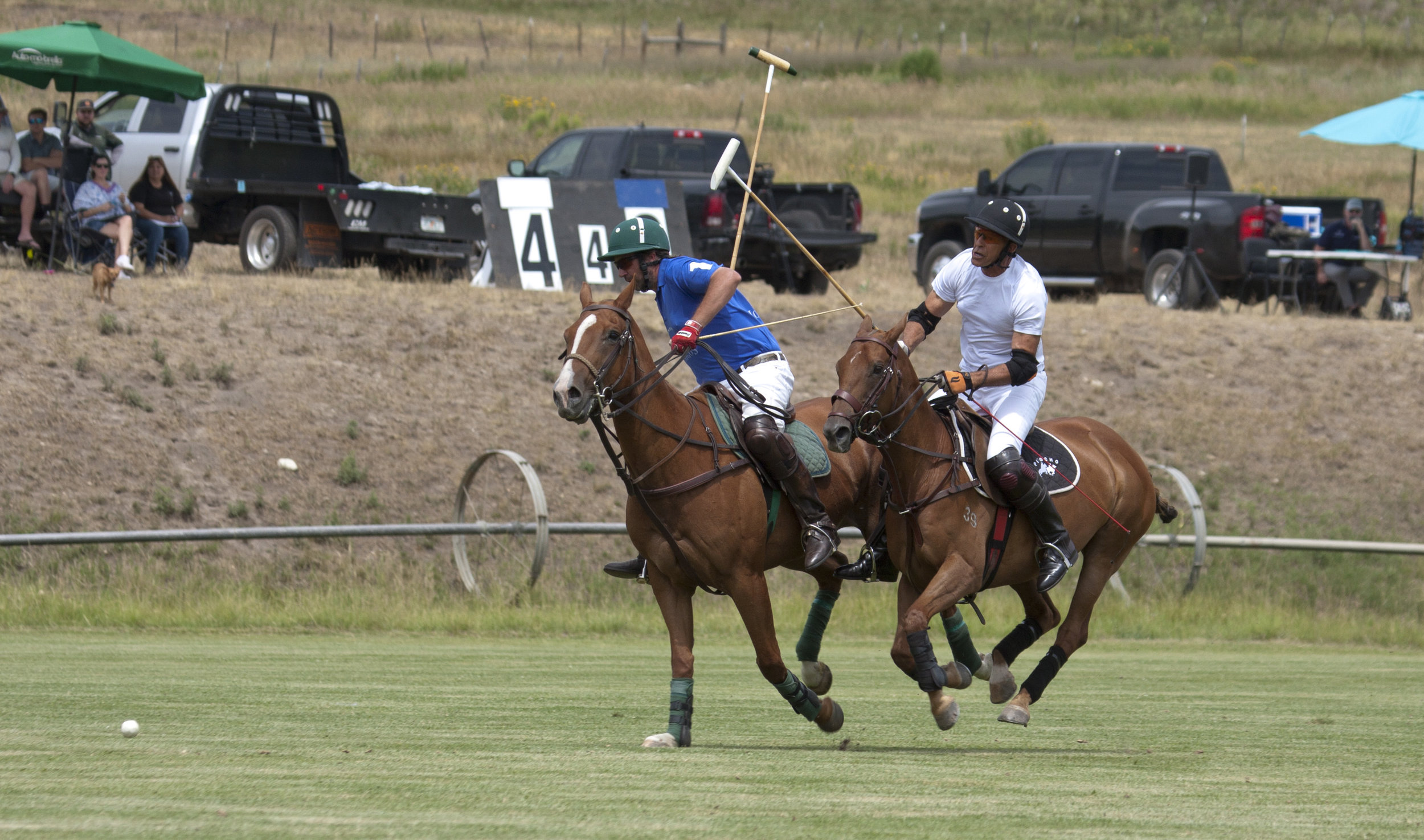 Tom Barrack of Piocho Ranch hooks Alex Gooding.JPG