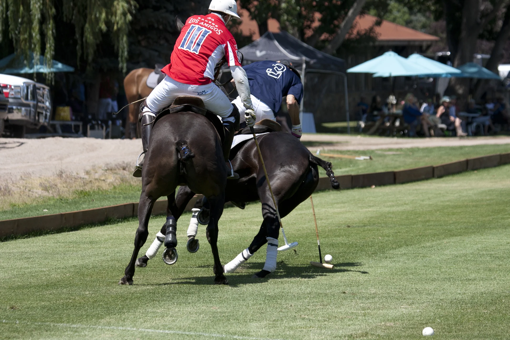 Stewart Armstrong of Los Amigos Red defends .JPG