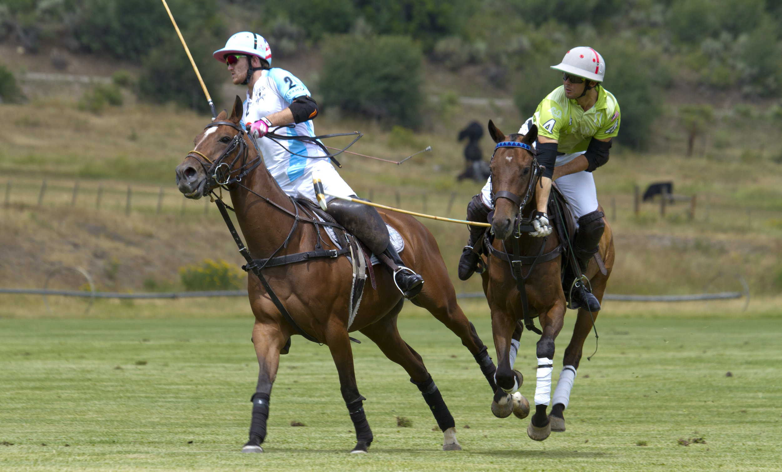 Carlitos Gracida of La Karina hits a reverse neck sh.JPG