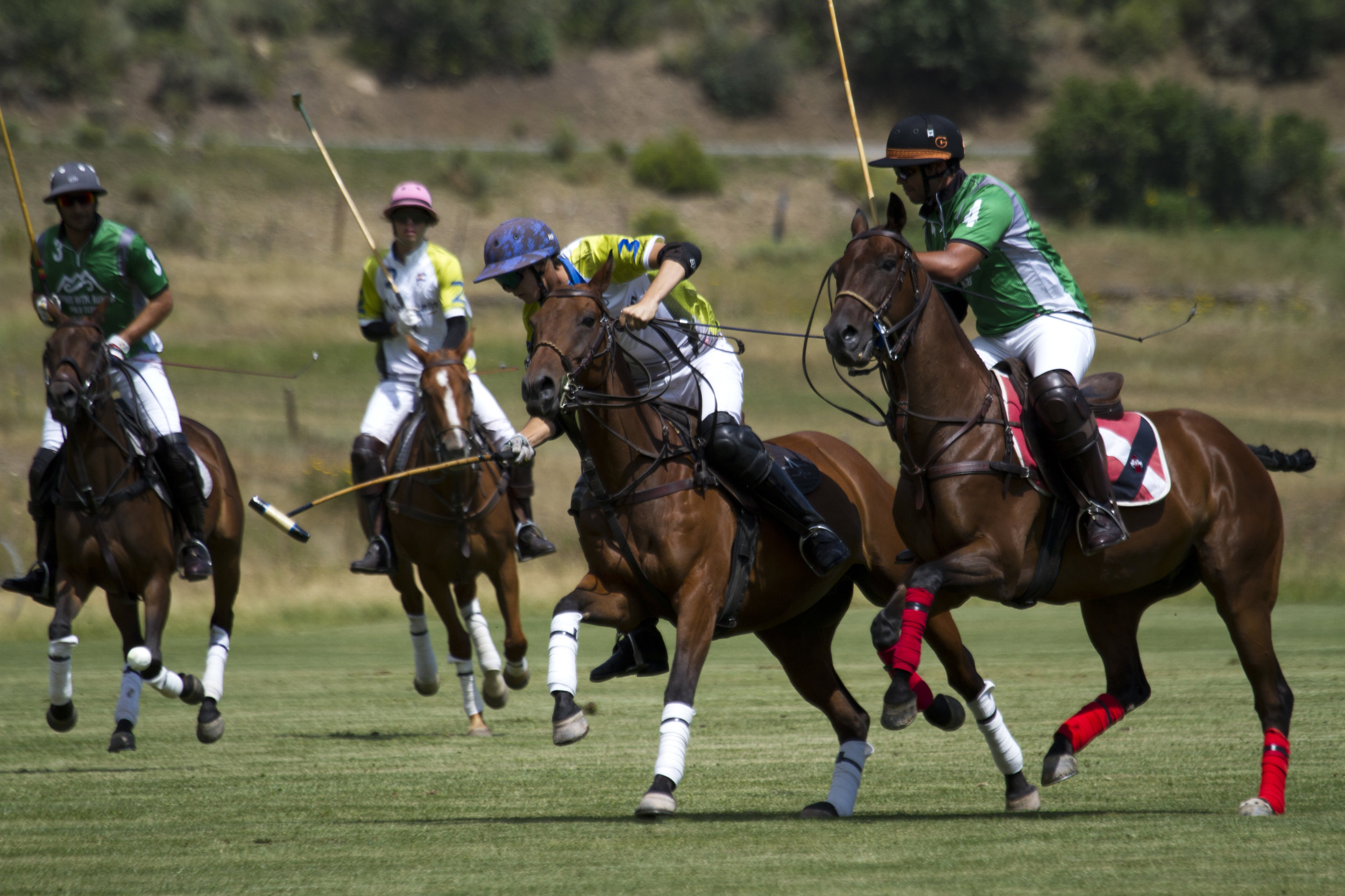 Hilario Figueras of Mountain Chevrolet works the ball out.JPG