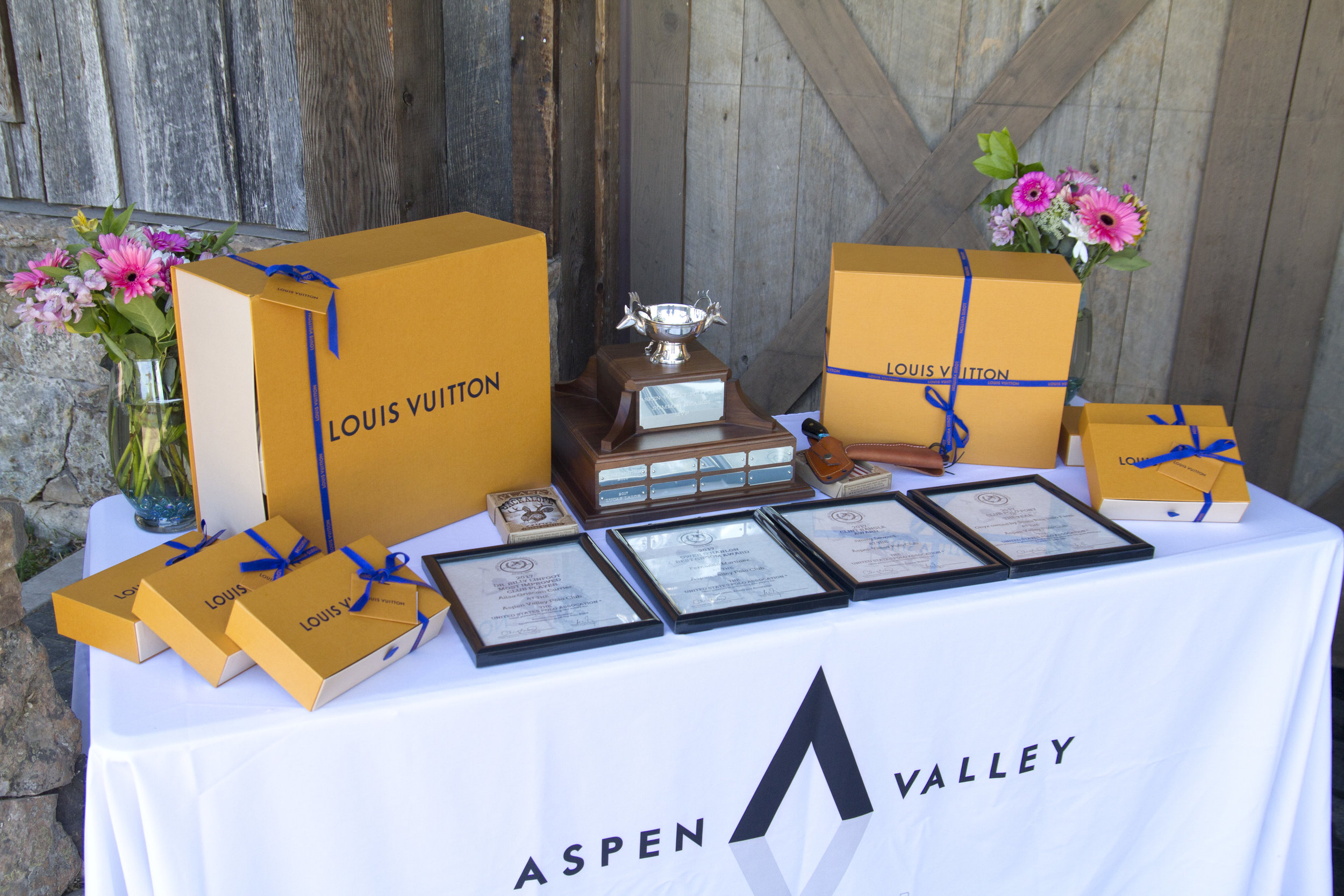 The trophy and awards table for the.JPG