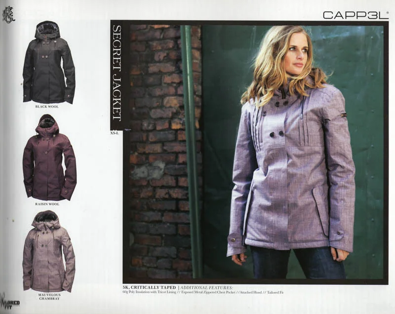 Ride/Cappel Outerwear Dealer Book 2011/2012
