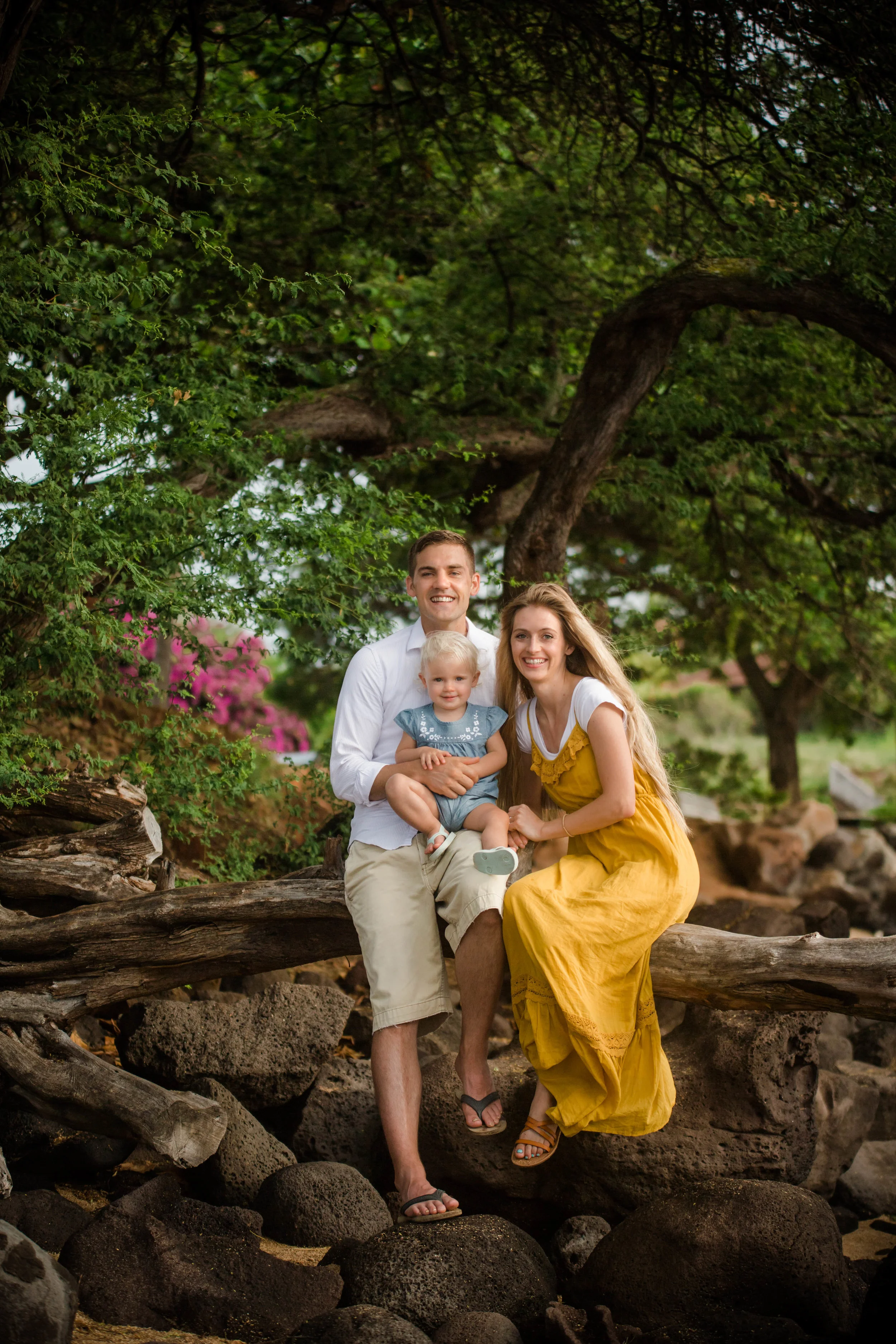 We did a few family shots on the beach, and I had to show the one shot when we got SUPER wet! 