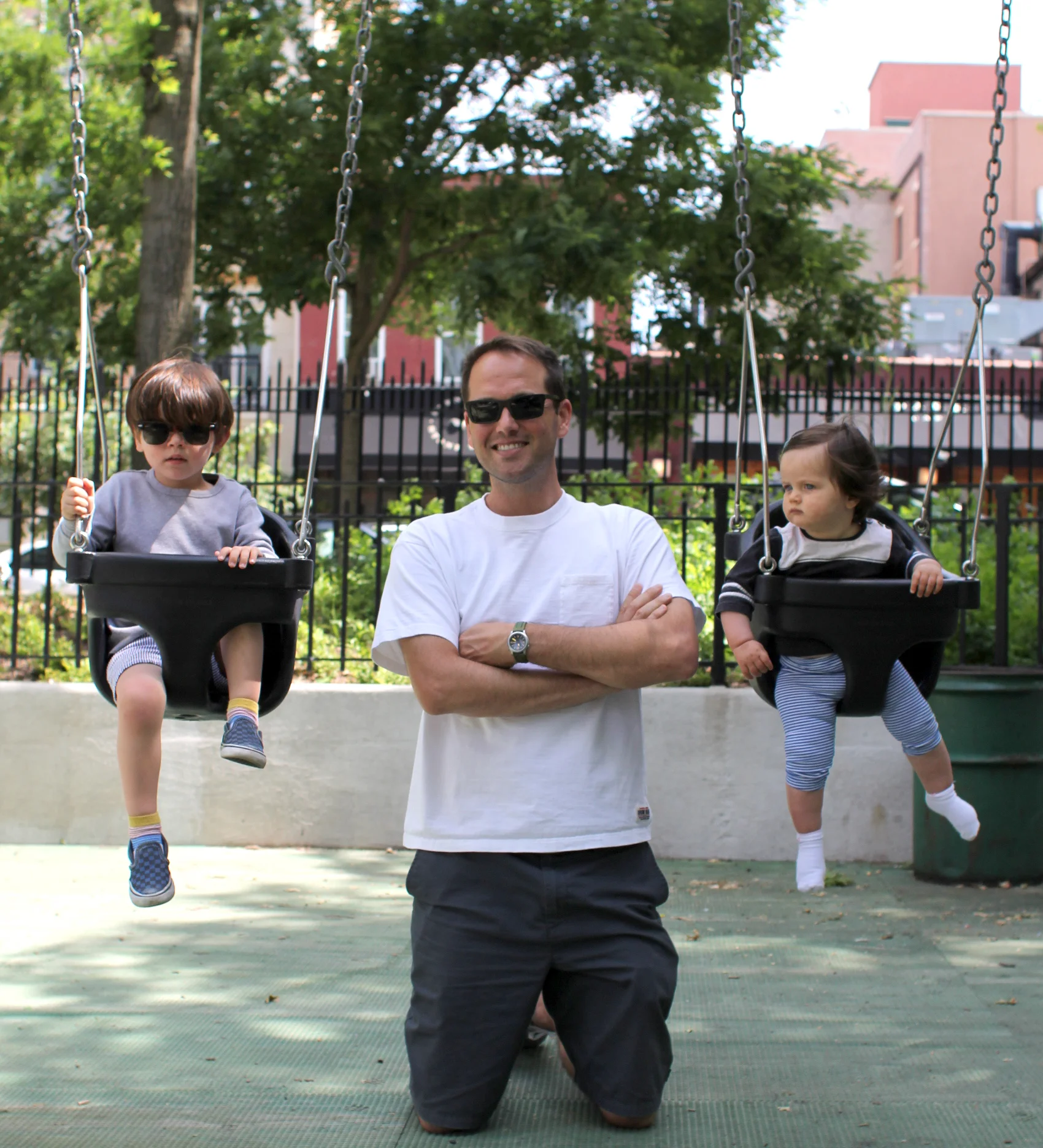 Happy father's day – your third as a father and first as a father of two.