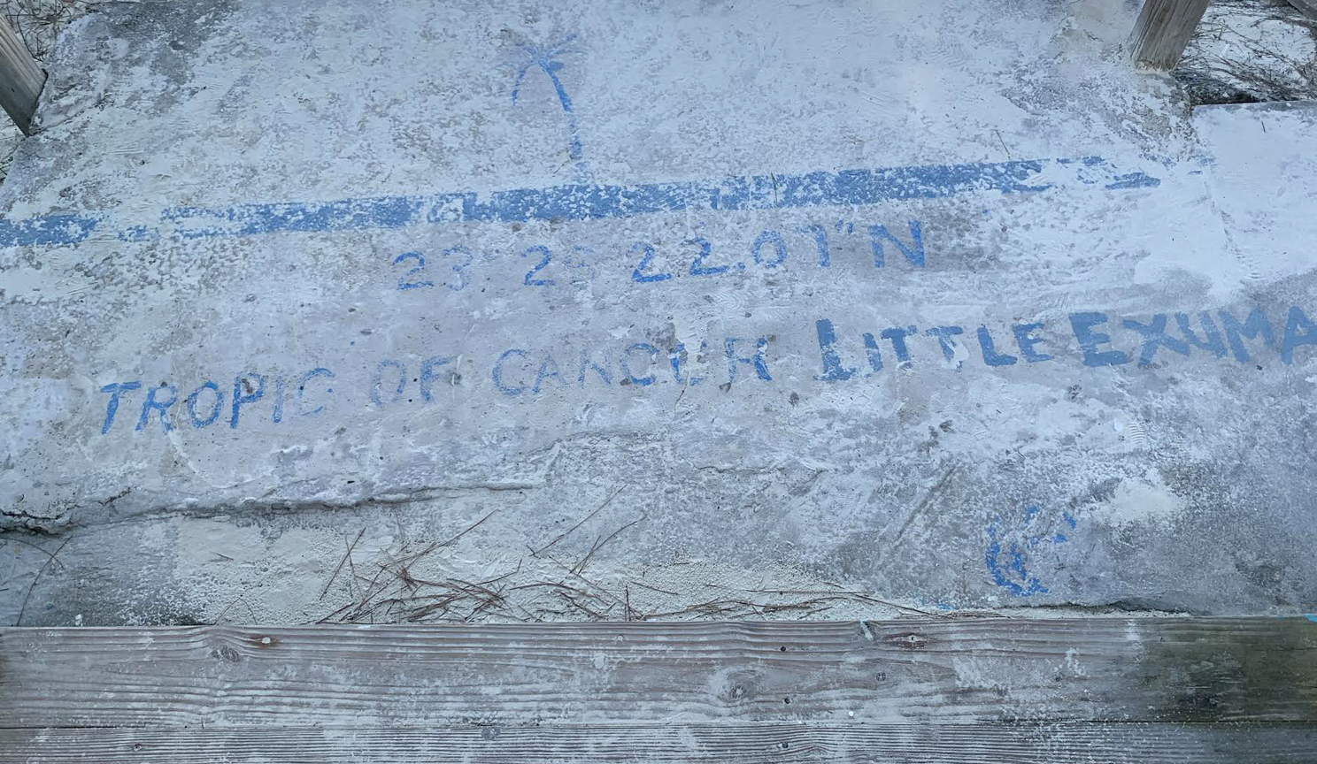We made it to the Tropic of Cancer!