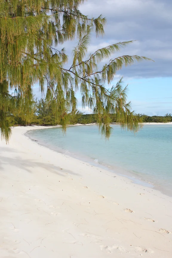 Such a remote hotel means our own private beach (on what feels like our own private island).